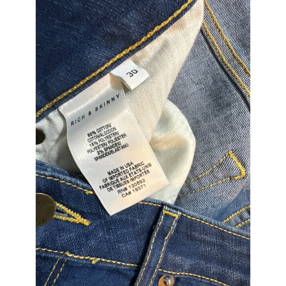 Rich & Skinny Denim Jeans Size 30 - Picture 4 of 4